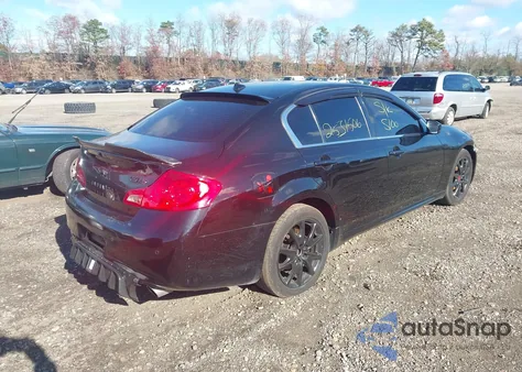 2012 Infiniti G37X из США, поврежденный, VIN JN1CV6AR3CM974571